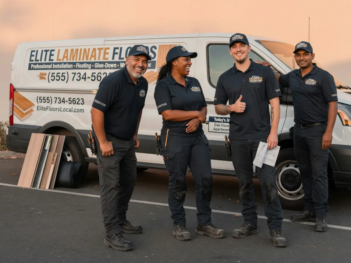 Laminate flooring installation company in New Point, IN